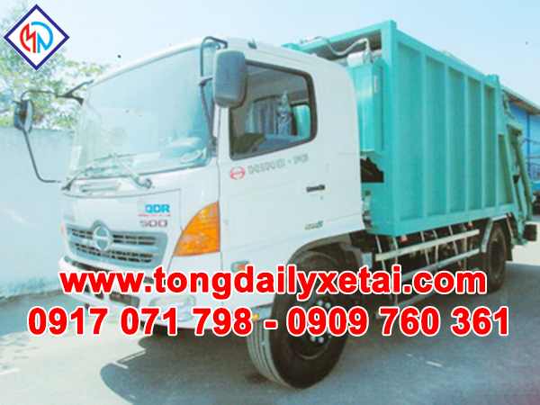 Xe Cuốn Ép Rác Hino FG8JJSB 14 Khối