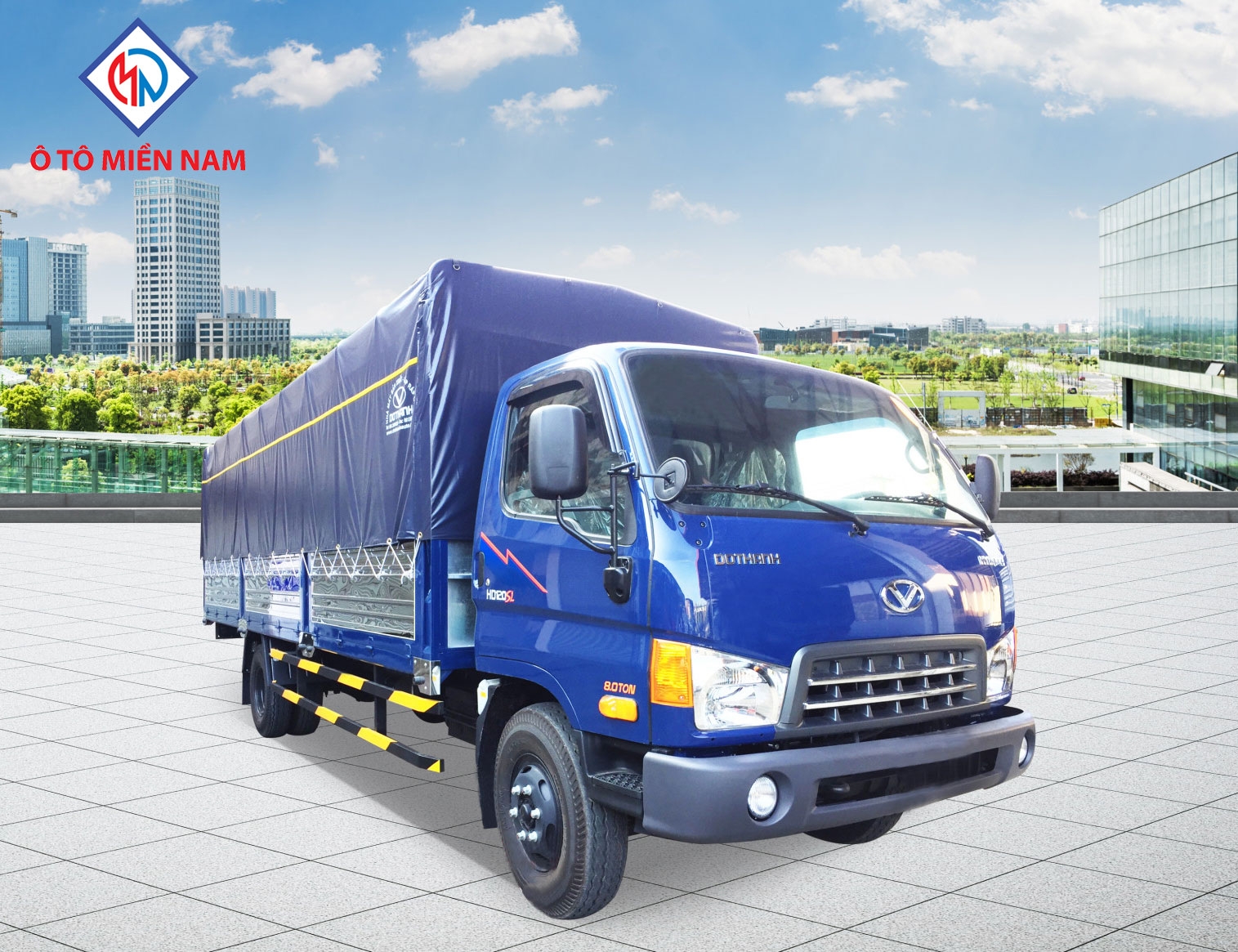 Xe Tải Hyundai 8 Tấn HD120sl Đô Thành Thùng Dài 6m2