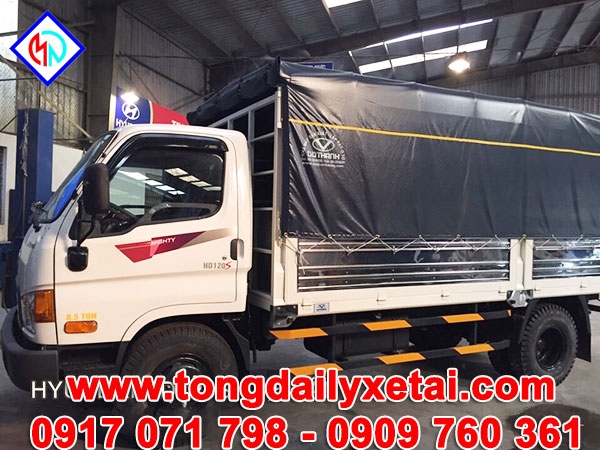 Xe Tải HD120s Đô Thành 8.5 Tấn Thùng Mui Bạt