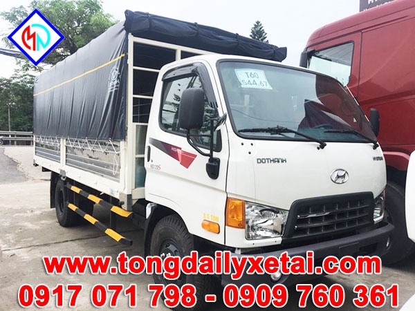 Xe Tải HD120s Đô Thành 8.5 Tấn Thùng Mui Bạt